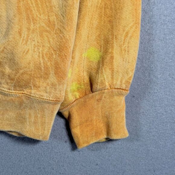 Vintage Jungle Crewneck Sweatshirt Adult XL Orange Forest Animals Halsey USA - Picture 10 of 12